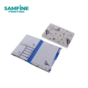 Tapa dura Agenda índice diseño cuaderno logotipo personalizado OEM Offset papel Bloc de notas estilo de moda al por mayor promocional A5 cuero - Product Image 3