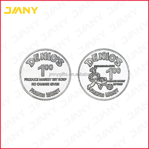 工厂直销铝定制雕刻硬币和代币 - Product Image 4