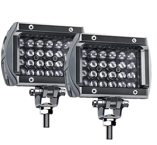 Luz de condução K1 RGB 4 Polegadas Barra de Luz LED Offroad Quad Row Luzes de Trabalho de Nevoeiro