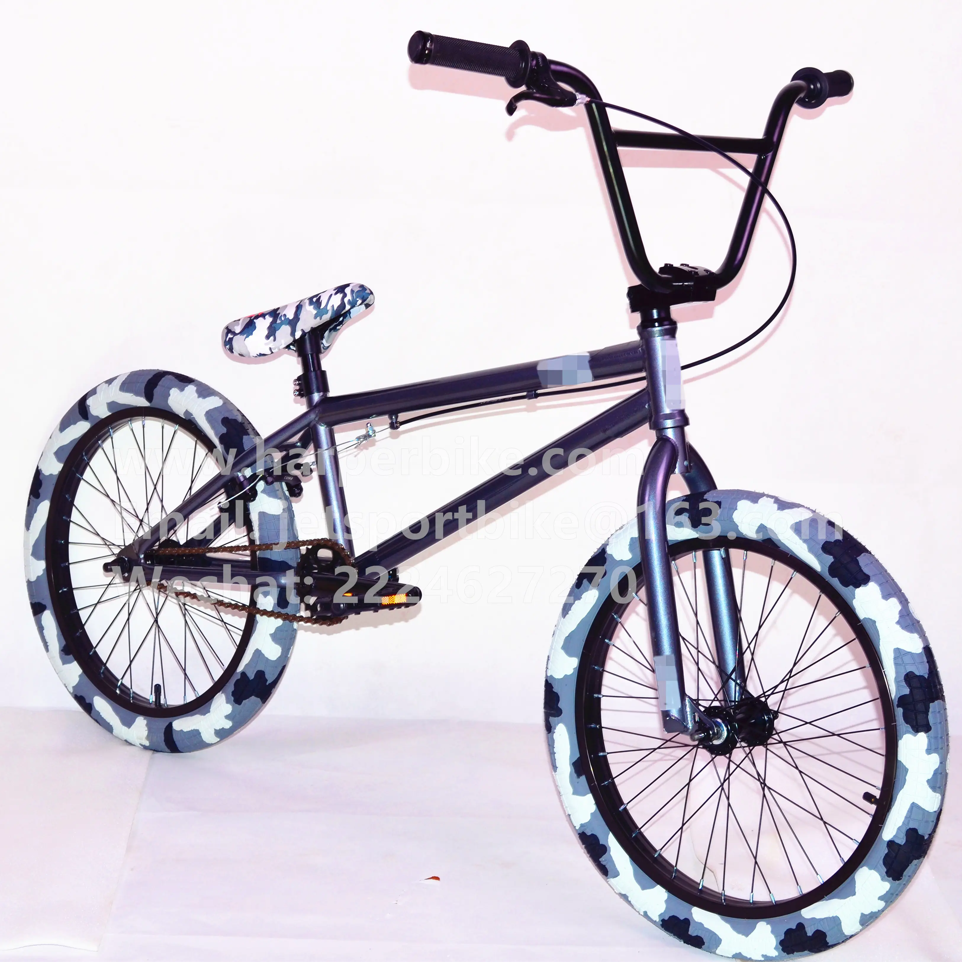 Камуфляжный велосипед bmx freestyle с индивидуальным дизайном