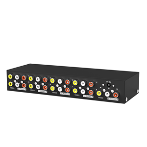 Mt-Viki 8 Port 1 in 8 Out RCA AV <strong>Video</strong> <strong>Splitter</strong> - Product Image 2