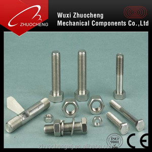 High Strength <strong>ASME</strong>/ANSI <strong>B</strong> <strong>18.2.1</strong> Astm A325 A193 B8 1/2'' 2'' Stainless Steel Heavy Hex Bolts and Nut - Product Image 4