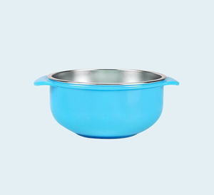 子供用ボウルとスプーンとフォークセットステンレス製ベビー食器食器2017卸売中国製