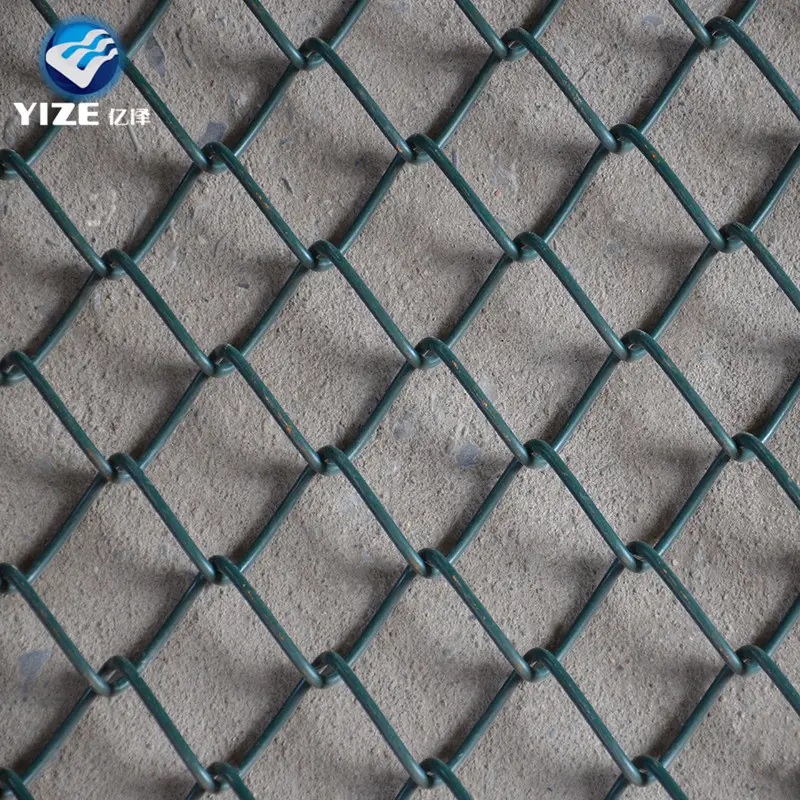 security PVC zoo mesh chainlink fence (Factory)