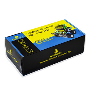 Keyestudio Desktop беспроводной <span class=keywords><strong>Bluetooth</strong></span> Мини-автомобиль smart робот автомобилей DIY Kit для arduinos робот