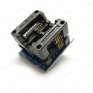 OTS-20-1.27-01 מתכנת מתאם SOP8-DIP8 Socket 200mil