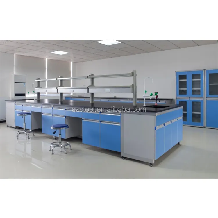 معدات المختبرات ، وتستخدم المركزية منضدة مختبر علم الأحياء الدقيقة أثاث للمعامل