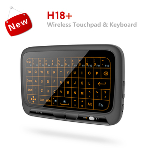 Miniteclado inalámbrico LED retroiluminado, panel táctil de pantalla completa, ratón Combo H18 H18 + 2,4 ghz Usb para sistema Windows Linux, 12 meses en Stock - Product Image 2