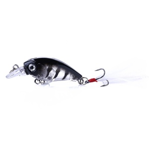恒嘉5色小岩钓鱼诱饵4.5CM 4g曲柄诱饵