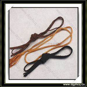 Slap up Microfiber Leather Braided <strong>Cord</strong> Trade Assurance Supplier
