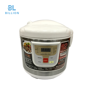 1.8L Aço Inoxidável tesoura Função <span class=keywords><strong>Multi</strong></span> Cozinha Cozinhar Tamanho Grande Panela Elétrica de Arroz