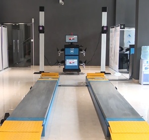 具有多工位运动和手动跟踪的高精度汽车车轮定位机 - Product Image 2