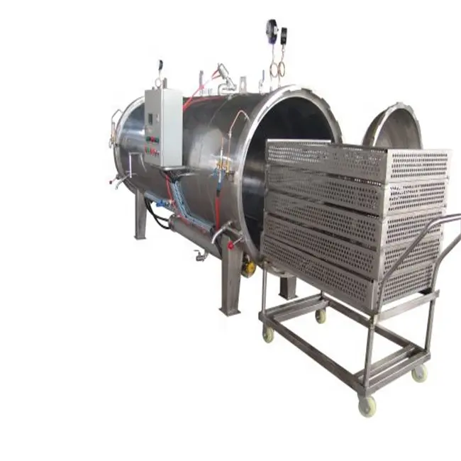 Stainless Steel Horizontal Autoclave for Canned
