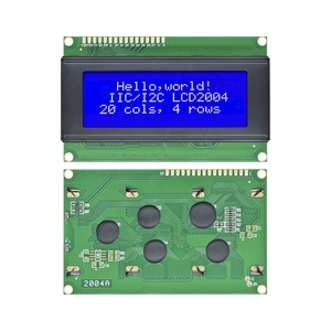 Módulo de pantalla LCD HD44780, controlador de luz negra azul, 2004, 20x4 caracteres, 3,3 V/5V - Product Image 3