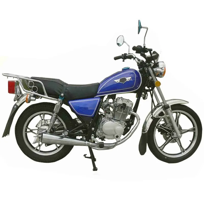 Two wheels and Single-cylinder air-cooled 125cc Suzuki street motorcycle /street bike on sale