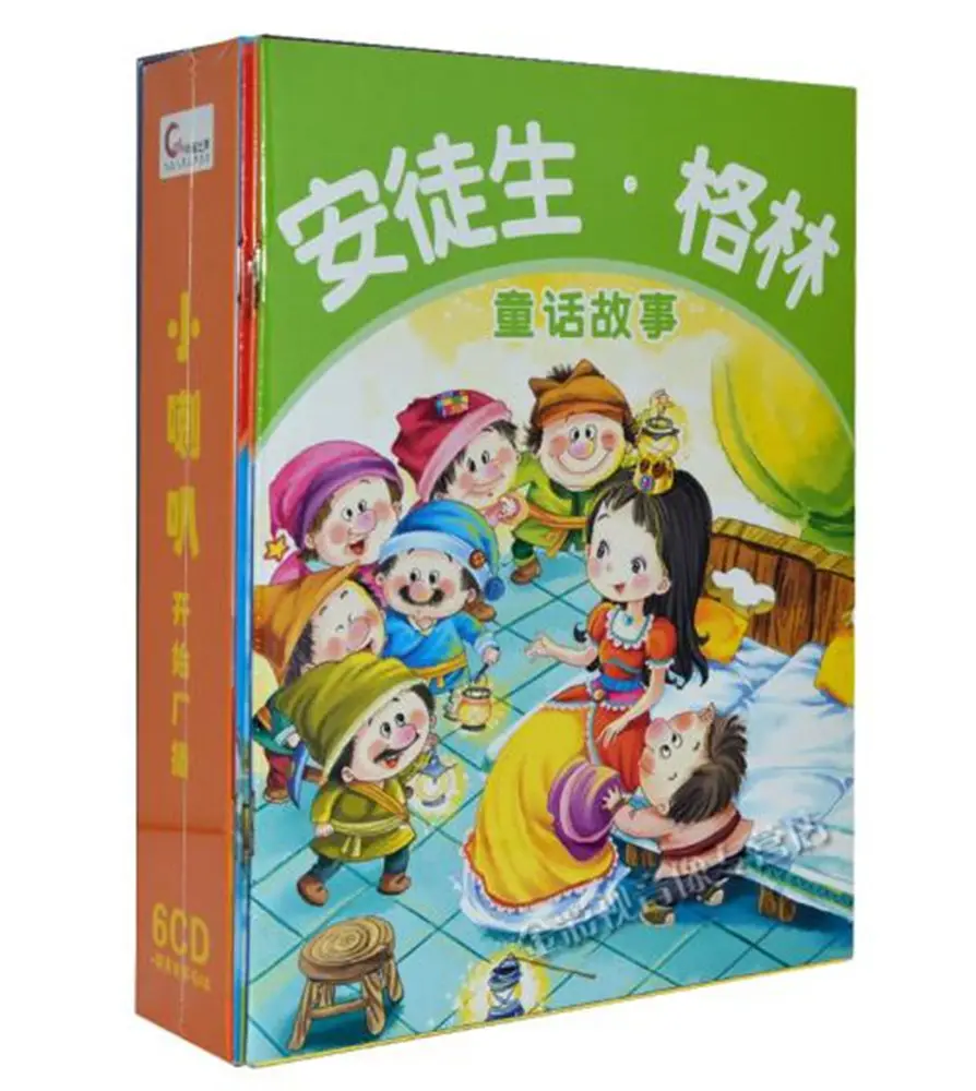 OEM ODM-papel personalizado para niños, impresión de libros de dibujos animados en inglés, venta al por mayor