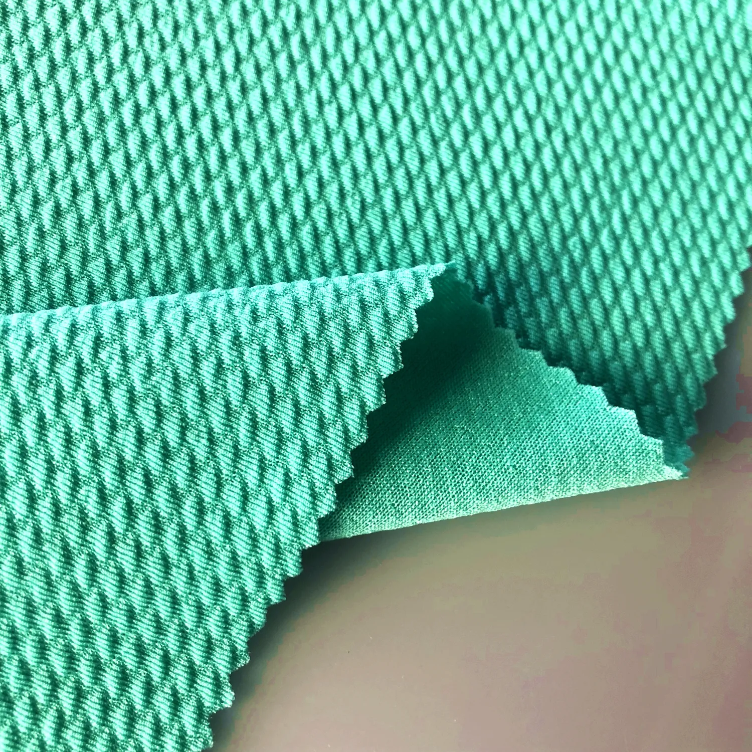 96 Polyester 4 Spandex maßge schneiderte Farbe Solid Bullet Stoff für Schleifen