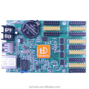 Huidu светодиодный экран USB + Ethernet порт асинхронный управление карты HD-E63 LAN - Product Image 1