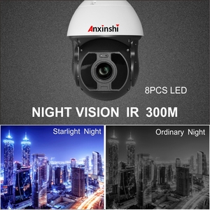 最佳项目 IP 摄像机 1080 P 60FPS Starvis 50X PTZ 摄像机 IP 双电源分析自动跟踪 PoE IP PTZ 安全摄像机