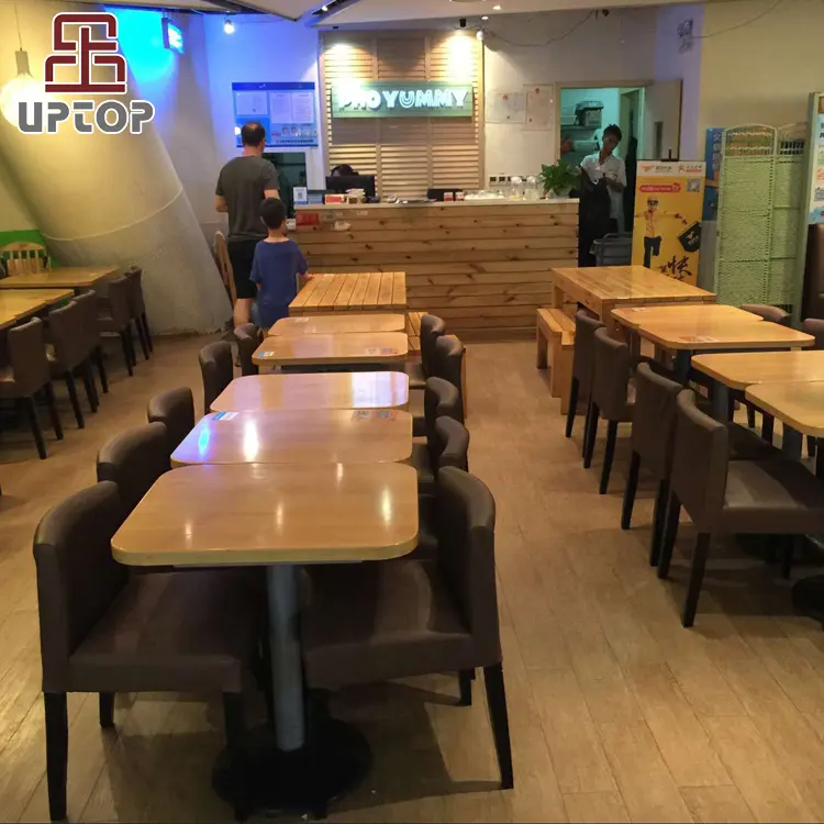 (SP-CS378) 高級商業食堂学校のテーブルと椅子カフェテリア家具モダン100個