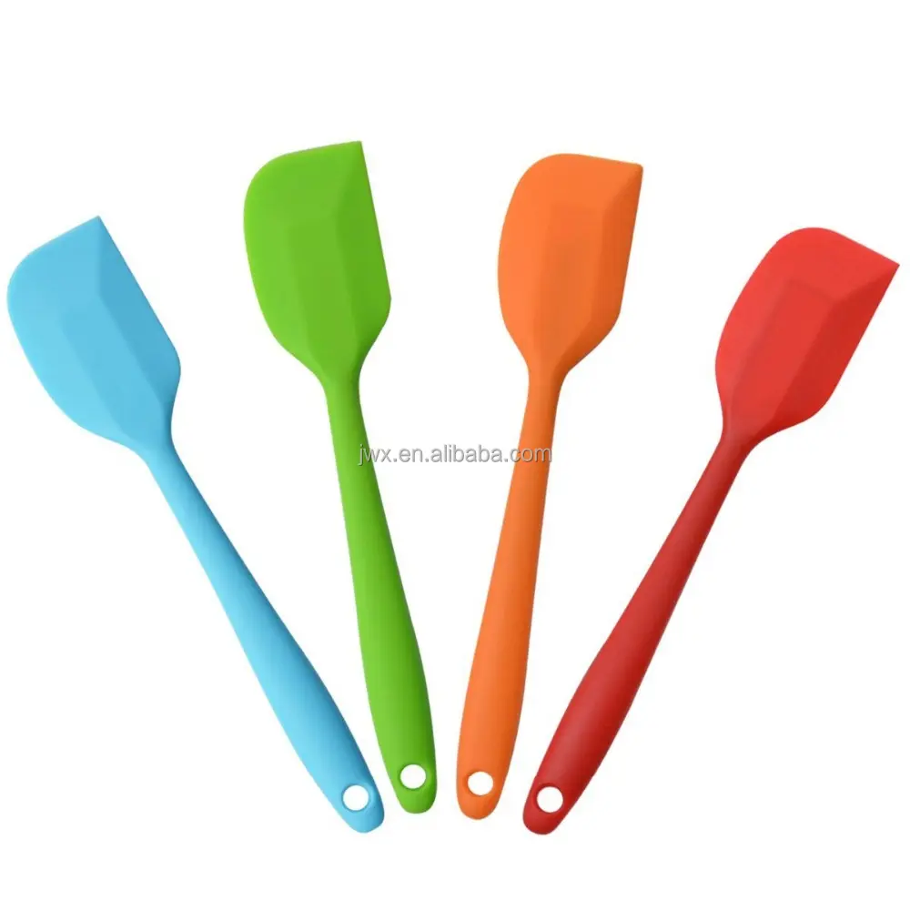 Ensemble de spatule en Silicone transparent, jeu de spatule Flexible, spatule à crêpes antiadhésive