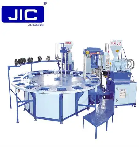 JIC720D PVC2色エアブロー成形機