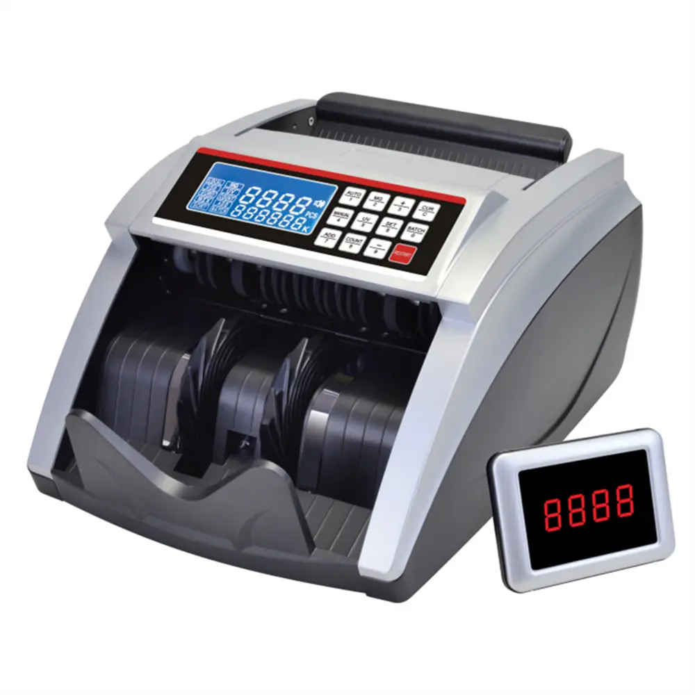 AL-5100A อัตโนมัติธนบัตรเครื่องตรวจจับงบ Bill Counter เงินเครื่องนับ