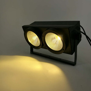 Sıcak satış 200W 2 gözler COB kör işık soğuk/sıcak LED sahne aydınlatma - Product Image 5