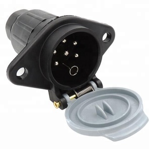 CE ROHS Çin fabrika doğrudan 24 V 7 Pin KAMYON PARÇALARI 7 Yollu S tarzı PVC Römork Priz - Product Image 6