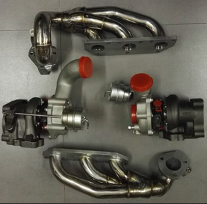 Performans turbo + manifoldu k04-025 k04-026 ikiz turbo manifoldu audi 2.7l için s4 00-04 - Product Image 1