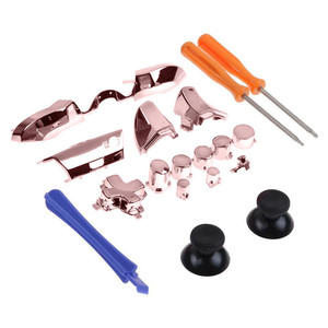 SYYTECH krom renk değiştirme tam Set düğmesi kiti Xbox One Elite 3.5mm denetleyici - Product Image 2