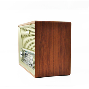 El2002 eski Model yüksek hassasiyetli ahşap ev taşınabilir Retro klasik tarzı Fm Am Sw ahşap radyo
