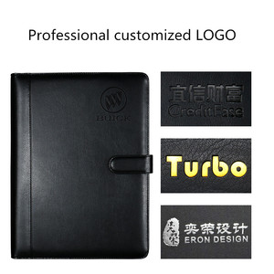 Multifunctional <strong>A4</strong> Leather Clipboard <strong>Folder</strong> Black Business <strong>Conference</strong> File <strong>Folder</strong> with Pen and Calculator for Filing - Product Image 5