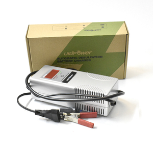 宝马12-24V兰科尔自动反向脉冲12V 3A汽车电池充电器辅助连接