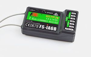 Flysky FS-iA6B 6CH מקלט PPM פלט עם iBus יציאת עבור flysky fs i6 משדר