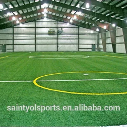 Césped sintético de fútbol PE, césped de fútbol artificial de aspecto natural, alta calidad para campos de fútbol