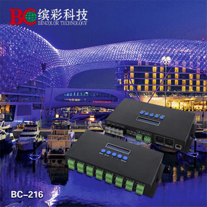 Puerto ethernet pantalla led controlador RGB pixel luz SPI led controlador 2812
