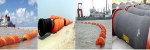 <strong>HDPE</strong> or MDPE Polyethylene Foam Buoyancy 80-8180KG Good Floating Dredging Floaters