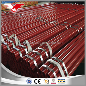 Kaynaklı çelik boru tüp ile end yivli ve kırmızı yangın söndürme sistemi için boyama Youfa değirmen tarafından yapılan - Product Image 4