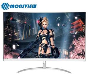 27 Inch Curved Screen <strong>Computer</strong> Monitor 27 Inch Frameless Curved 1800R Gaming <strong>Computer</strong> <strong>Display</strong> Monitor with <strong>HDMIed</strong> DisplayPort - Product Image 2
