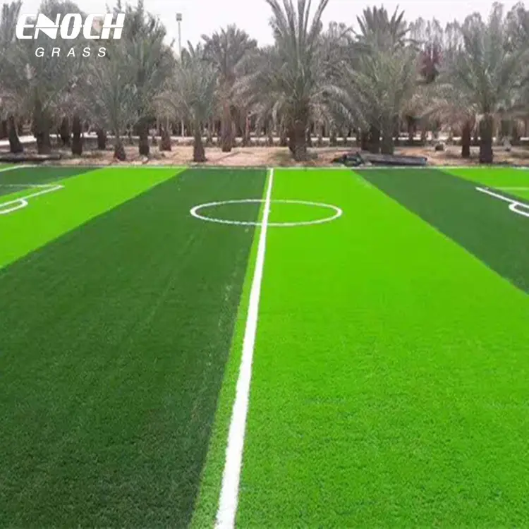 Tapete de gramado artificial para futebol, tapete importado de grama sintética