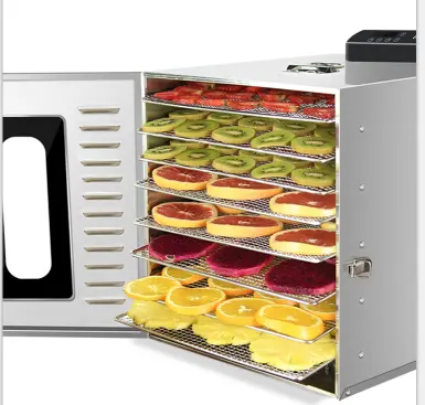 Mini máquina de secado de alimentos de alta calidad, deshidratador de alimentos doméstico, secador de frutas de 8 capas para uso doméstico