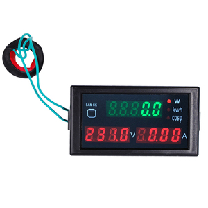 DL69-2047 Multi-función Digital de corriente AC voltaje de potencia medidor voltímetro amperímetro factor AC80-300V con inductor mutuo - Product Image 1