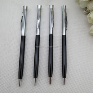 优质不锈钢金属笔银色金属滚轮圆珠笔，带雕刻标志金属笔 - Product Image 3