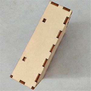 กล่องไม้อัดตัดด้วยเลเซอร์แบบพับได้พร้อมฝาปิดกล่องของขวัญกล่องไม้ทำด้วยมือสำหรับเก็บเครื่องประดับ - Product Image 4