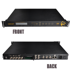 FM Radio Station Equipment Satellite <strong>Demodulator</strong> HD/SD MPEG2/H.264 Decoding DVB-S S2 Receiver Decoder Tuners - Product Image 5