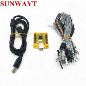 2 Player <strong>Arcade</strong> to <strong>USB</strong> <strong>Controller</strong> <strong>USB</strong> to JAMMA <strong>Arcade</strong> <strong>Controller</strong> Adapter, <strong>USB</strong> to JAMMA Game Control Board for Game Machine