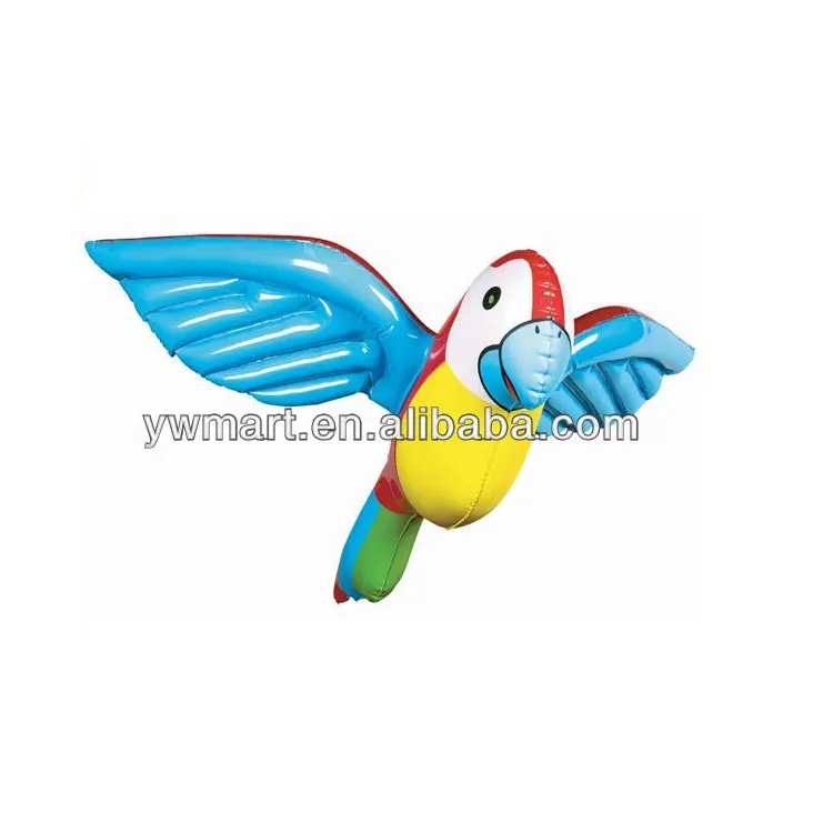 Красивый Надувной попугай, надувной попугай, игрушки животные для детей, игрушки для птиц для детей