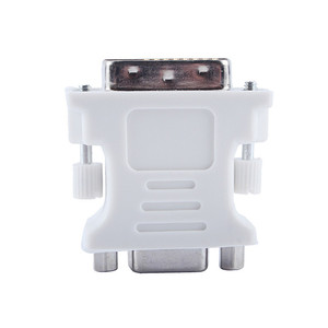 DVI DVI-I 24 + 5 男对高清 15 针 VGA SVGA 女视频卡监视器 LCD 转换器适配器连接器 - Product Image 3