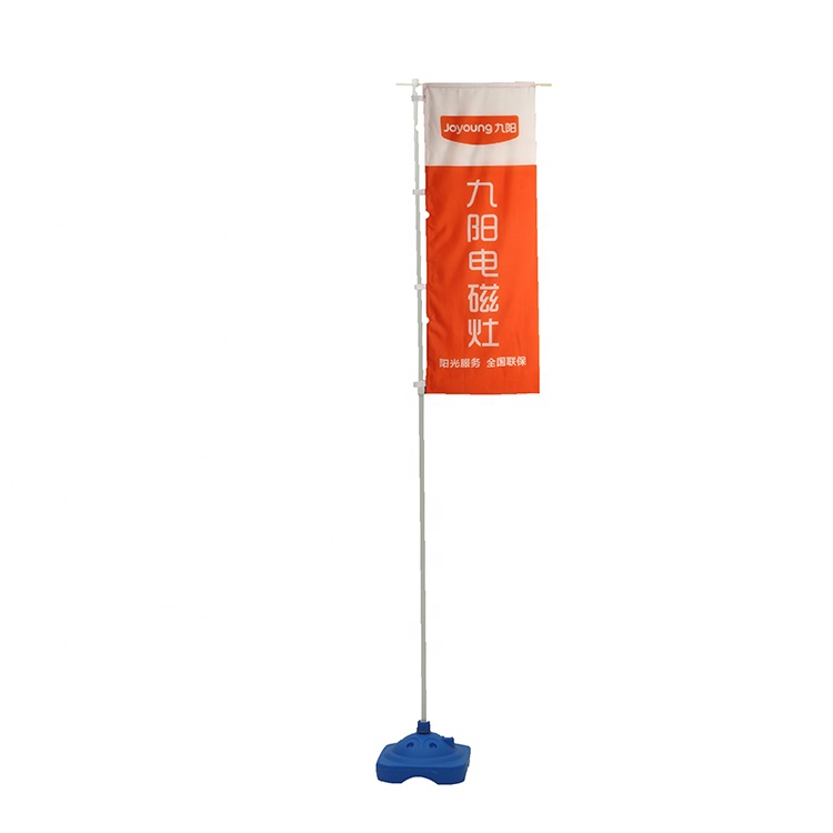 3m Single Printing Flag+Pole+Base